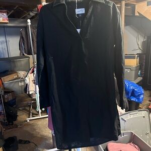 Universal Thread Black Long Sleeve Dress